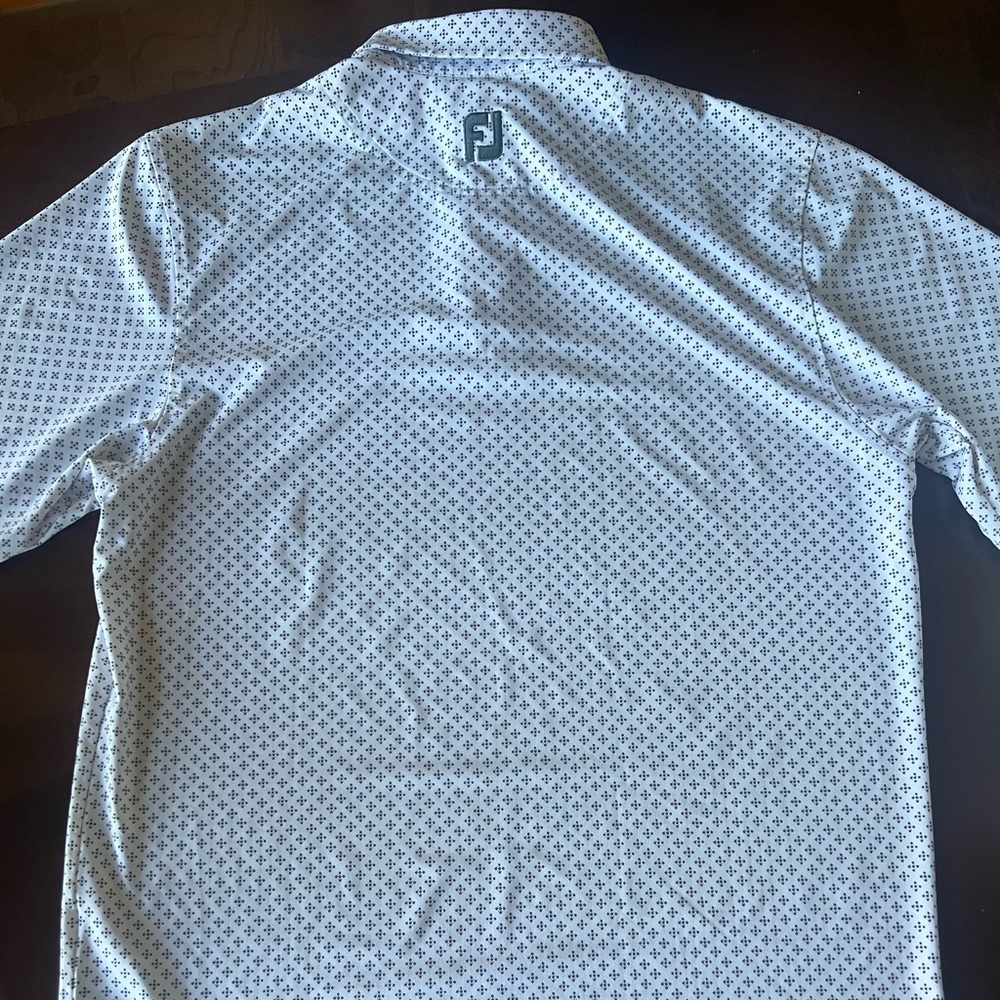FootJoy Geometric Pattern Golf Polo